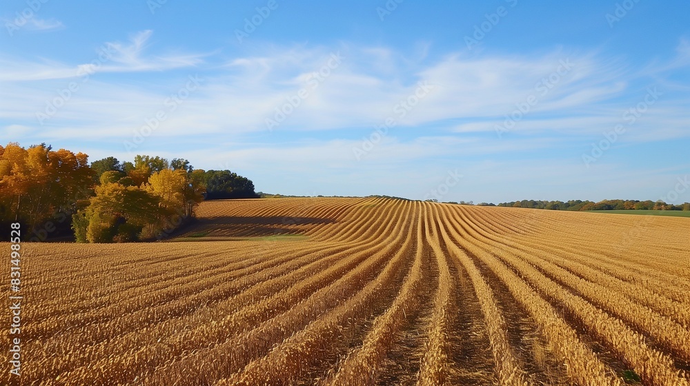Soybeans in a field ready to be harvested Soybeans in a field ready to be harvested