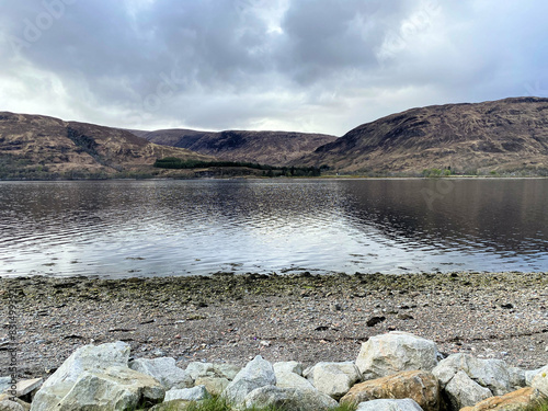 A view of Loch Eli near Fort William in Scotland photo