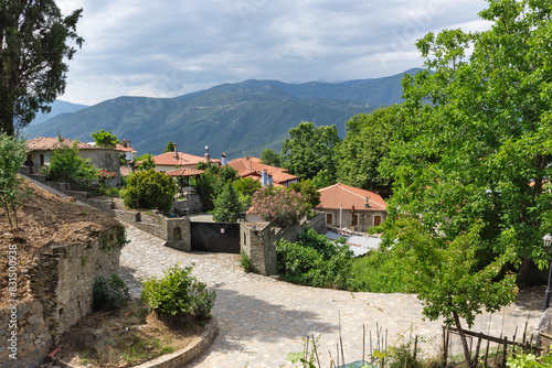 Village of Ampelakia, Larissa, Thessaly, Greece photo