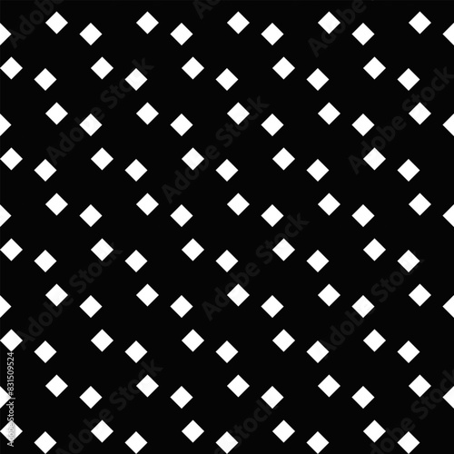 Geometric pattern background - seamless monochrome abstract vector illustration