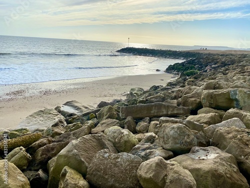 beach and rocks