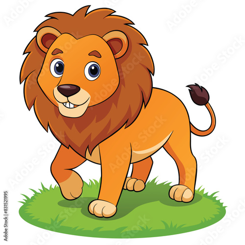 Illustration of a lion