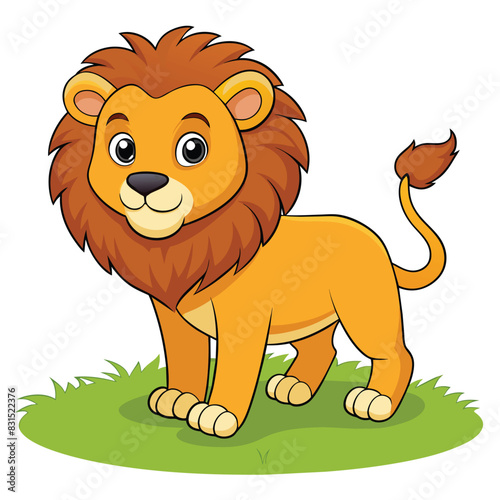 Illustration of a lion