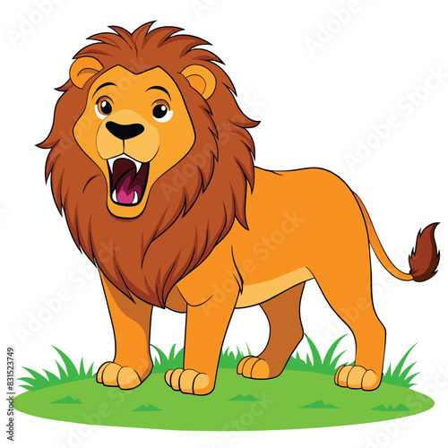 Illustration of a lion