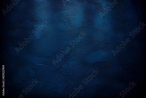 Dark blue plain wall background 