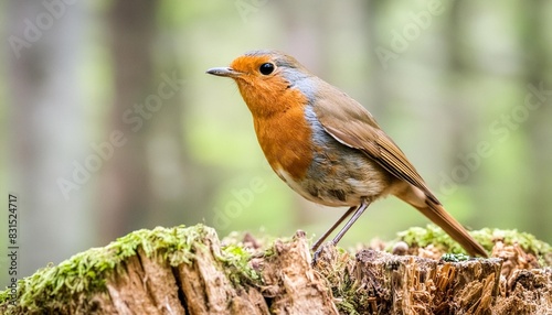 european red robin in my local forrest