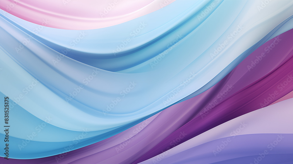 Abstract Image Pattern Background, Smooth, Flowing Lines in Shades of Teal Lavender, Texture, Wallpaper, Background, Cell Phone Cover and Screen, Smartphone, Computer, Laptop, 16:9 Format - PNG