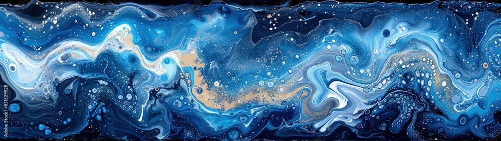 Abstract Liquid Art in blue. Best for fluid abstract backgrounds Abstract Liquid Art in blue. Best for fluid abstract backgrounds
