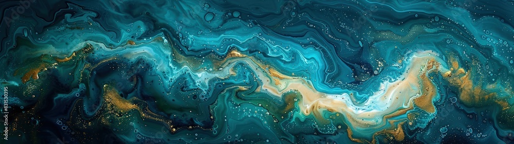 Abstract Liquid Art in blue and Yellow. Best for fluid abstract backgrounds Abstract Liquid Art in blue and Yellow. Best for fluid abstract backgrounds
