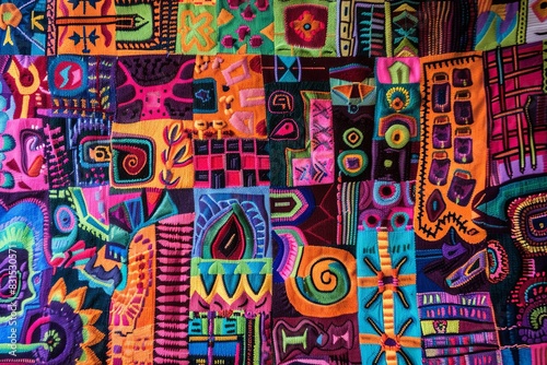 Guna Yala Heritage Unveiled Vibrant Panama Mola Tapestry