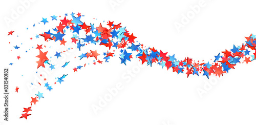 Patriotic Star Wave