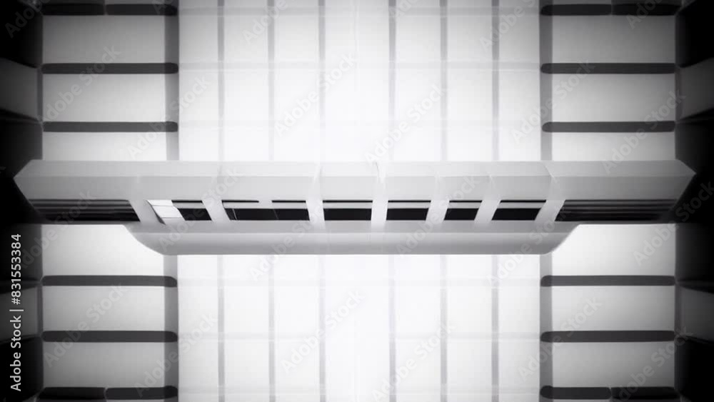 Black and White Abstract Grid Animation Black and White Abstract Grid Animation