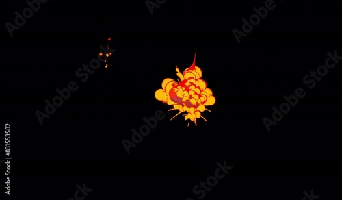 Arial Explosion 017
