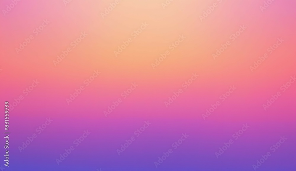Blurred grainy gradient background with smooth blue, pink, yellow and purple texture with subtle noise effects