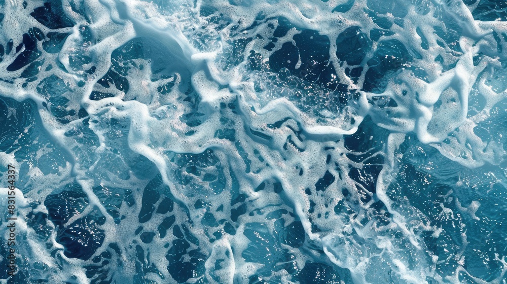 Naklejka premium Image of Water Pattern Texture Backdrop