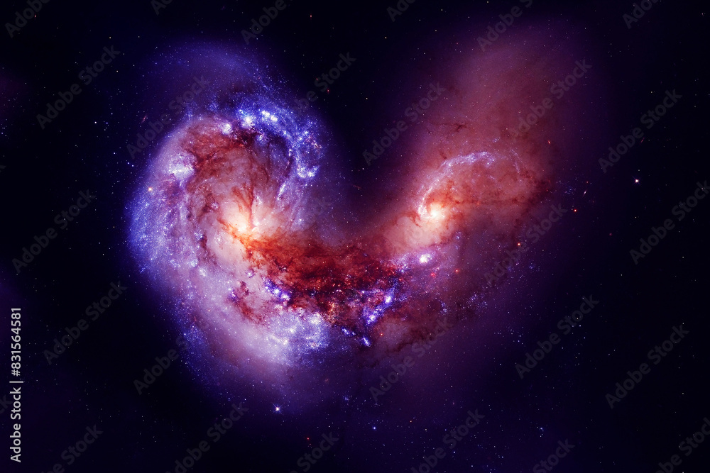 Obraz premium Beautiful space. Elements of this image furnished by NASA