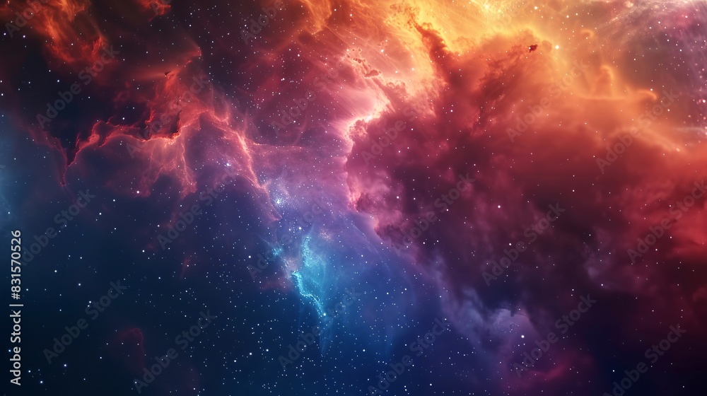 Fototapeta premium space galaxy background