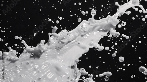 splash of mlik