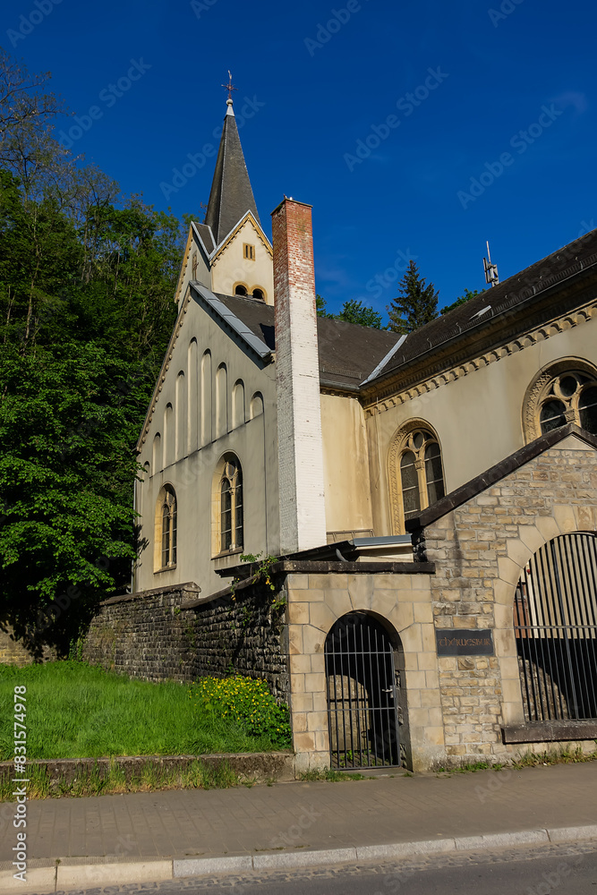 Naklejka premium Romanian Orthodox Church “Nativity of the Lord” (“Nașterea Domnului”) in Luxembourg City.