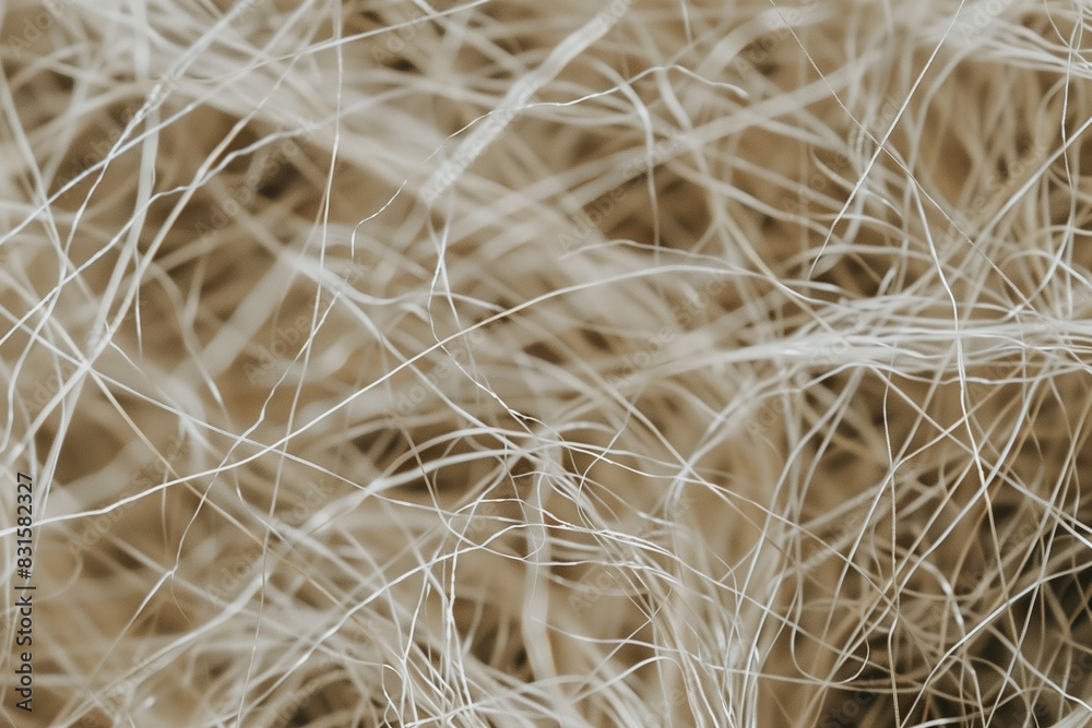 Microscopic view of interwoven textile fibers Microscopic view of interwoven textile fibers