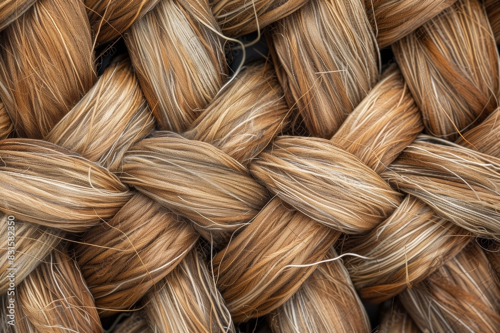 Microscopic view of interwoven textile fibers Microscopic view of interwoven textile fibers