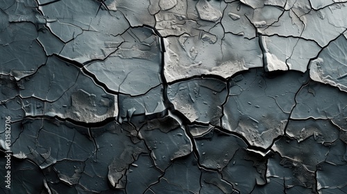 Digital rendering of split and cracked surface background