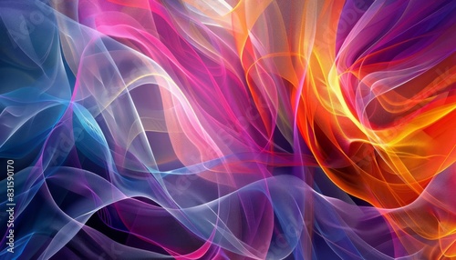 captivating abstract composition artistic presentation background ai generated artwork