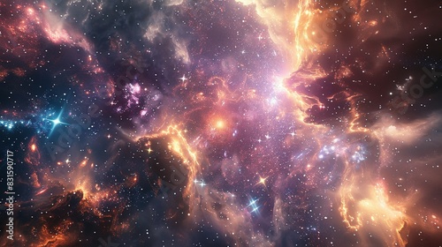 Nebulae and Stars in a Galaxy-Filled Universe