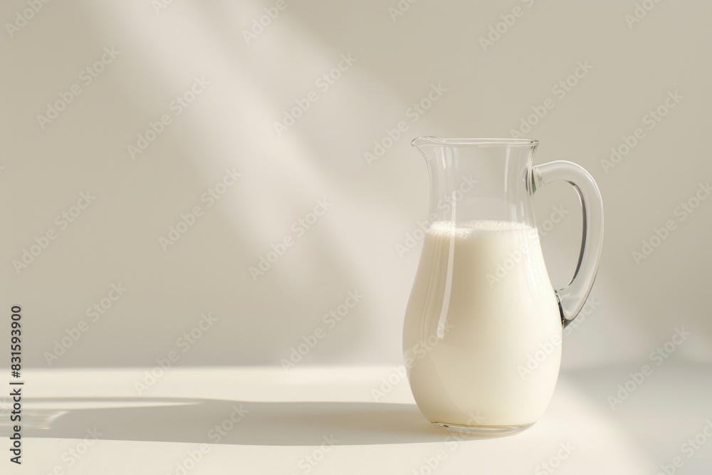 World Milk Day celebration with milk and glass on table. World Milk Day celebration with milk and glass on table.
