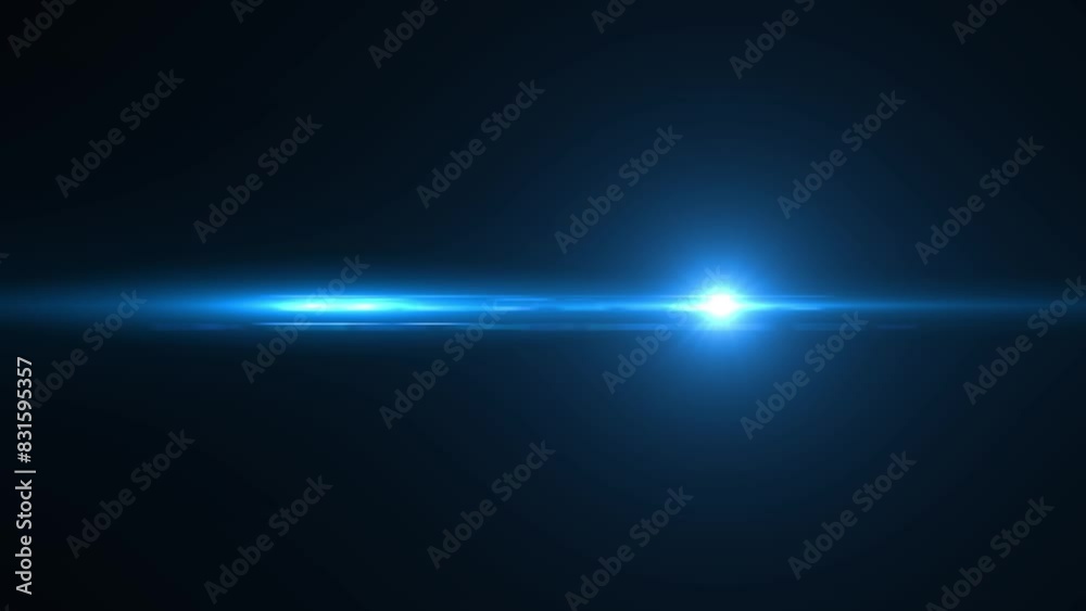 Light effects black screen overlay blue, green, orange and red lights effects animation