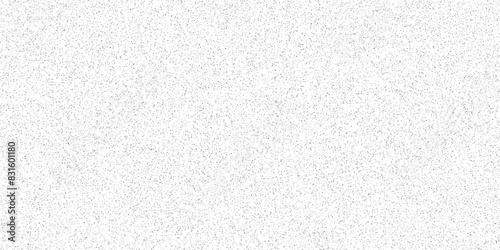 White paper texture overlay and noise small particle Grunge texture overlay with fine grains isolated on white background. distressed background. stone vintage rough monochrome vector dust.