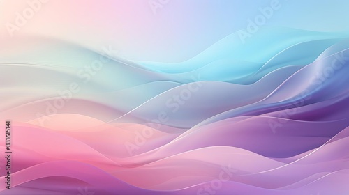 Soft neon gradient with pastel colors