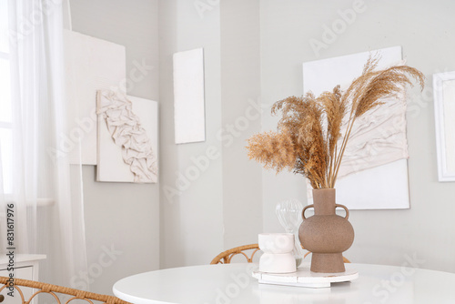 Modern minimalist interior ...