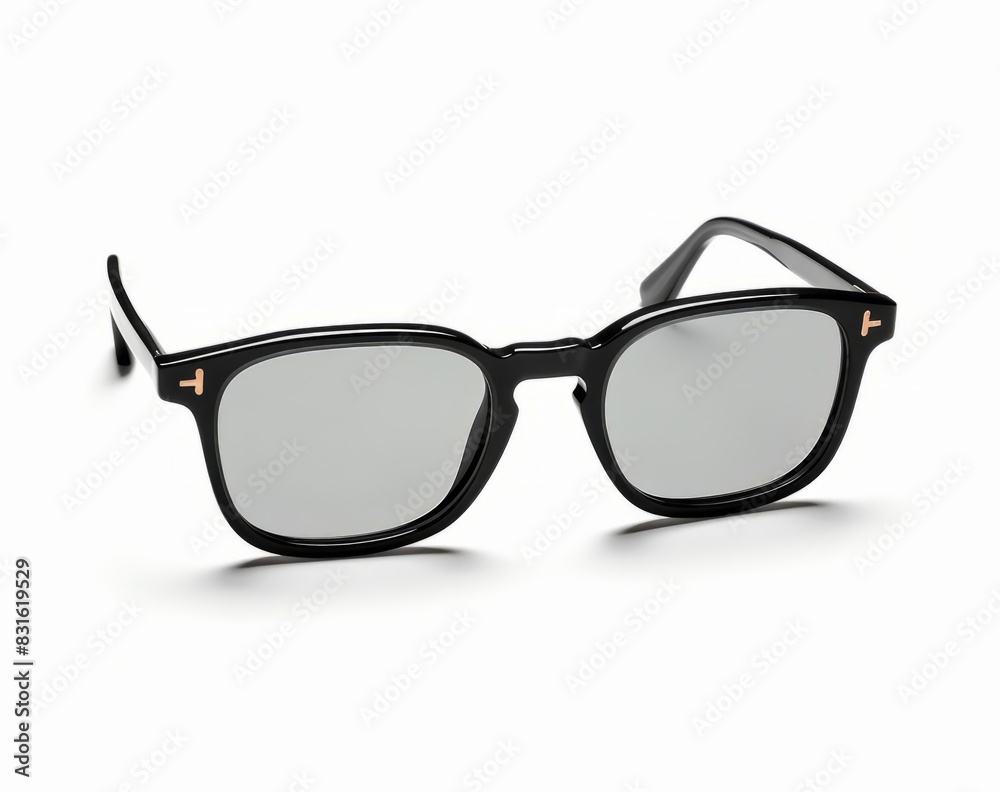 Fototapeta premium eye glasses isolated on white background