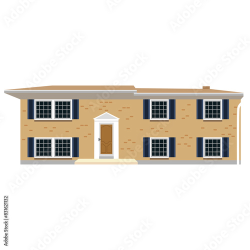 split foyer house illustration
