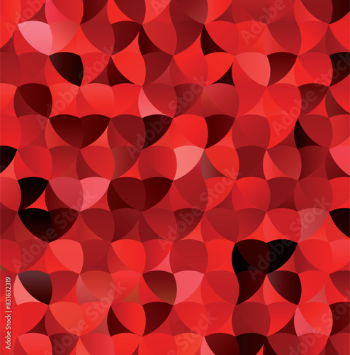 Abstract geometric vector polygon background