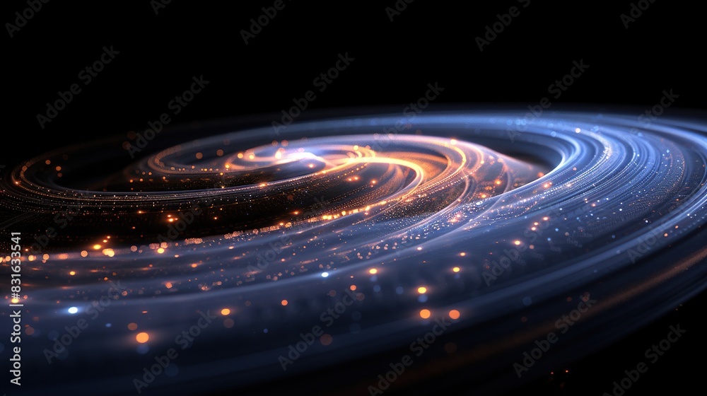 Futuristic future technology abstract background science fiction curve lines background Futuristic future technology abstract background science fiction curve lines background