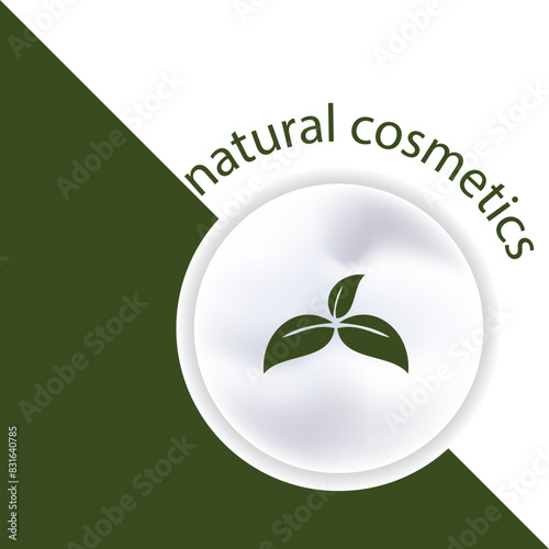 natural cosmetics poster