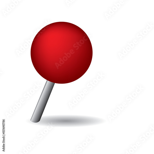 Office button with red top photo