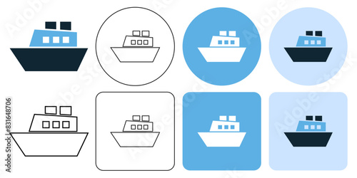 ship, cruiser, boat, ship, navy, water transport symbol. sign icon symbol ui and ux design, glyphs and stroke line icon	