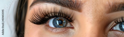 Eyes Smokey eyelashes Long makeup evening eye woman shot Closeup beautiful beauty female make-up model cosmetic lady eyebrow face fashion girl glamour hair constructed modern honed portrait style