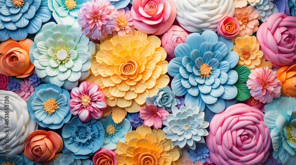 floral background floral background