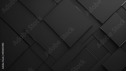 Black tones minimalist modern elegance background, Generative AI