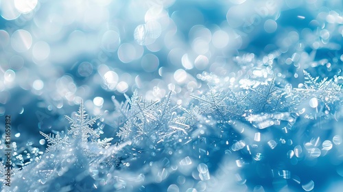 Winter Wonderland Abstract Background