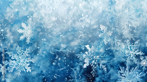 Winter Wonderland Abstract Background