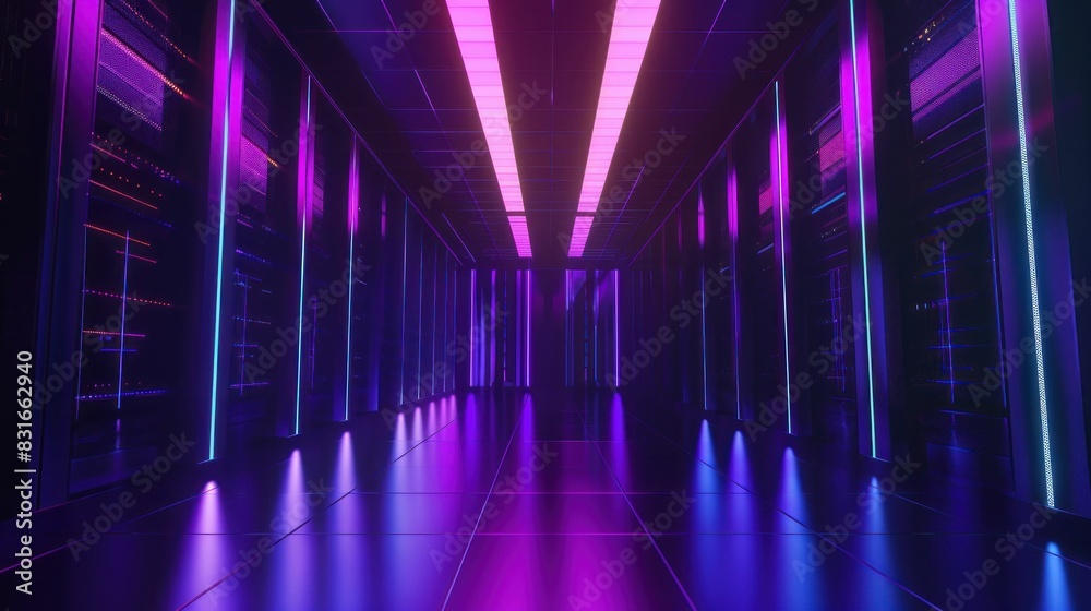 Elegant Neonlit Passage Leading to Adventure Modern Travel Concept with Business and Artistic Touches Elegant Neonlit Passage Leading to Adventure Modern Travel Concept with Business and Artistic Touches