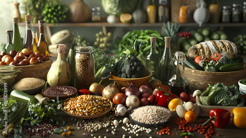 fruits vegetables whole grains and legumes