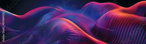 Colorful geometric background, vector illustration.
