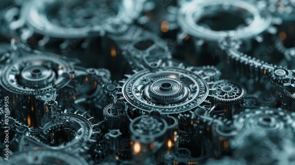 Making gears on a gear cutting machine. Machine oil cools the cutting process of the gear wheel with a modular cutter. Making gears on a gear cutting machine. Machine oil cools the cutting process of the gear wheel with a modular cutter.