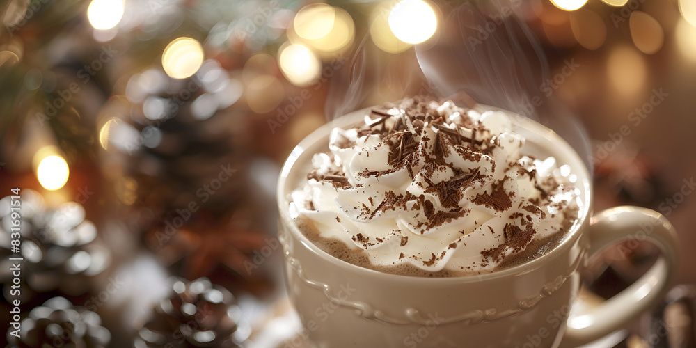 Warm Cozy Beverage | Wintertime Treat | hot chocolate, whipped cream, Warm Cozy Beverage | Wintertime Treat | hot chocolate, whipped cream,